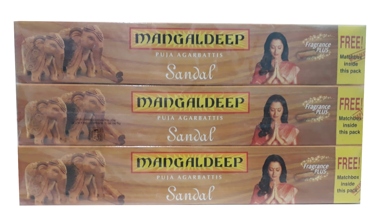 Mangaldeep Sandal Agarbattis Rs. 10 | (Pack of 12pc)